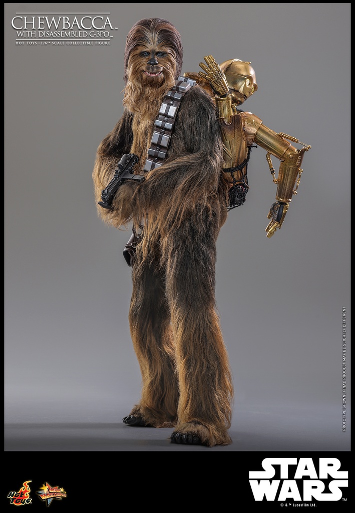 Chewbacca™ with Disassembled C-3PO™ Star Wars: The Empire Strikes Back! HOT TOYS – PREVENTA