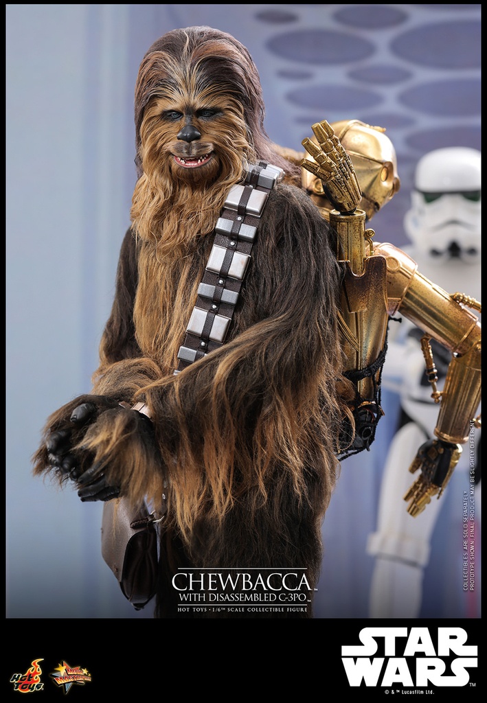 Chewbacca™ with Disassembled C-3PO™ Star Wars: The Empire Strikes Back! HOT TOYS – PREVENTA