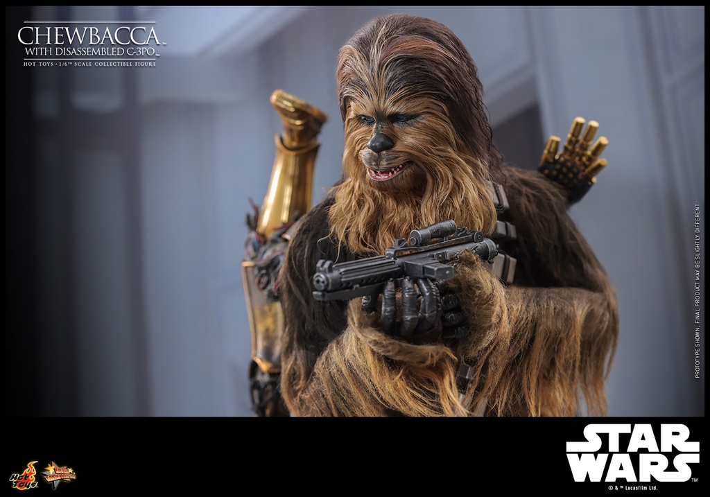 Chewbacca™ with Disassembled C-3PO™ Star Wars: The Empire Strikes Back! HOT TOYS – PREVENTA