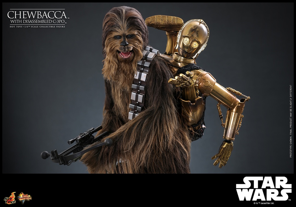 Chewbacca™ with Disassembled C-3PO™ Star Wars: The Empire Strikes Back! HOT TOYS – PREVENTA