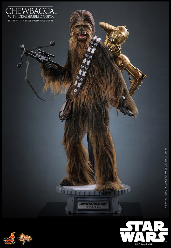 Chewbacca™ with Disassembled C-3PO™ Star Wars: The Empire Strikes Back! HOT TOYS – PREVENTA