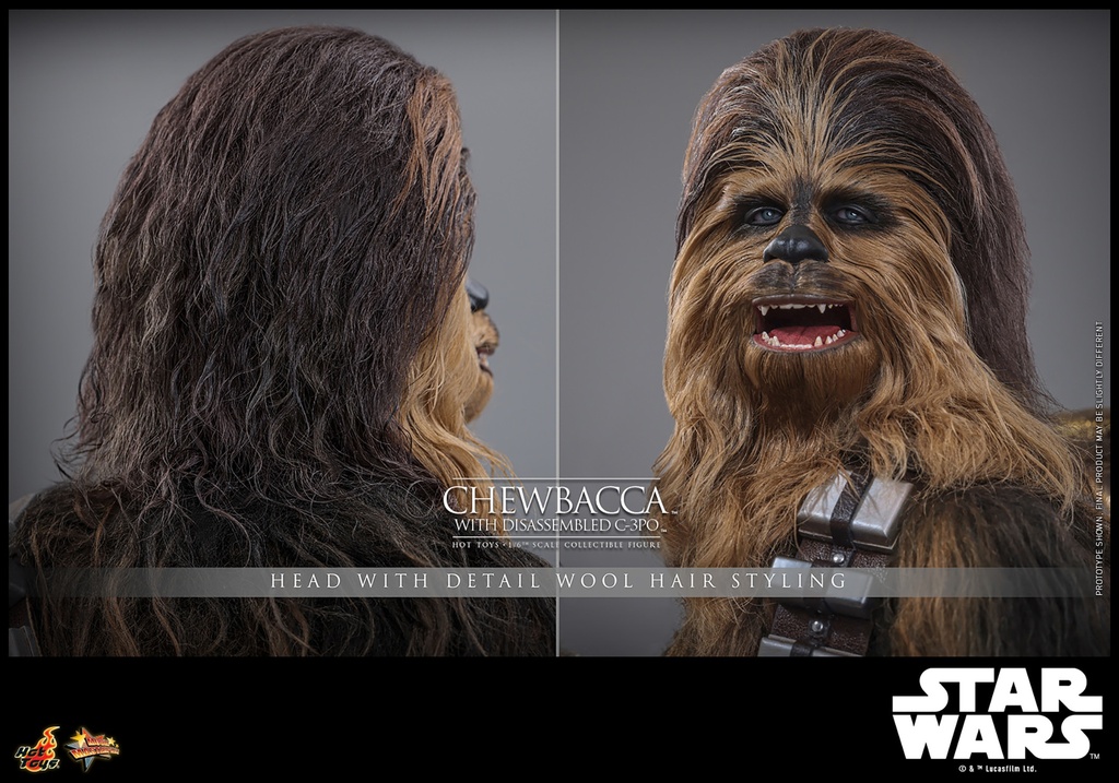 Chewbacca™ with Disassembled C-3PO™ Star Wars: The Empire Strikes Back! HOT TOYS – PREVENTA