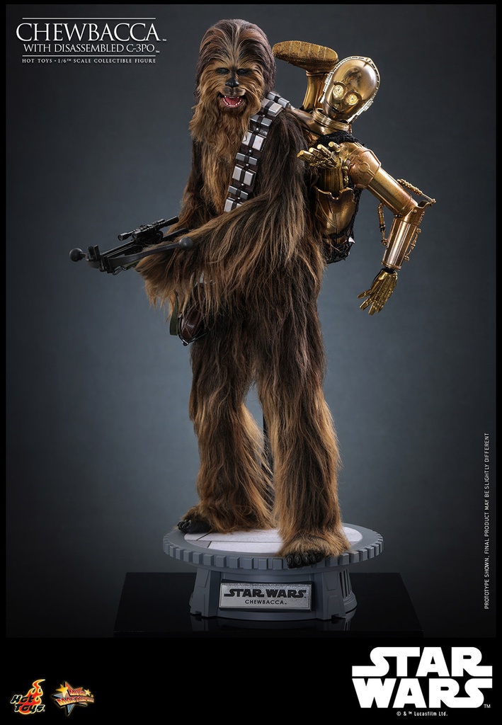 Chewbacca™ with Disassembled C-3PO™ Star Wars: The Empire Strikes Back! HOT TOYS – PREVENTA