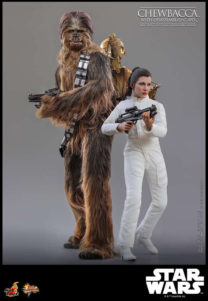 Chewbacca™ with Disassembled C-3PO™ Star Wars: The Empire Strikes Back! HOT TOYS – PREVENTA