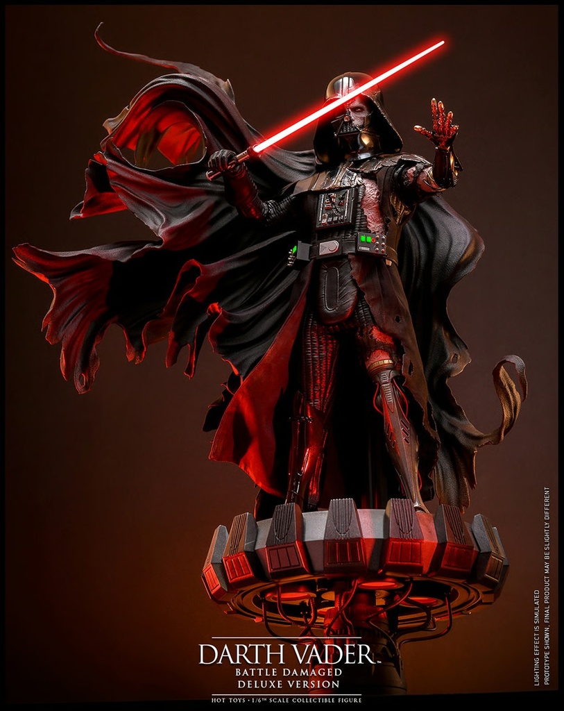 Star Wars DX45 Darth Vader (Battle Damaged Deluxe Version) HOT TOYS - PREVENTA