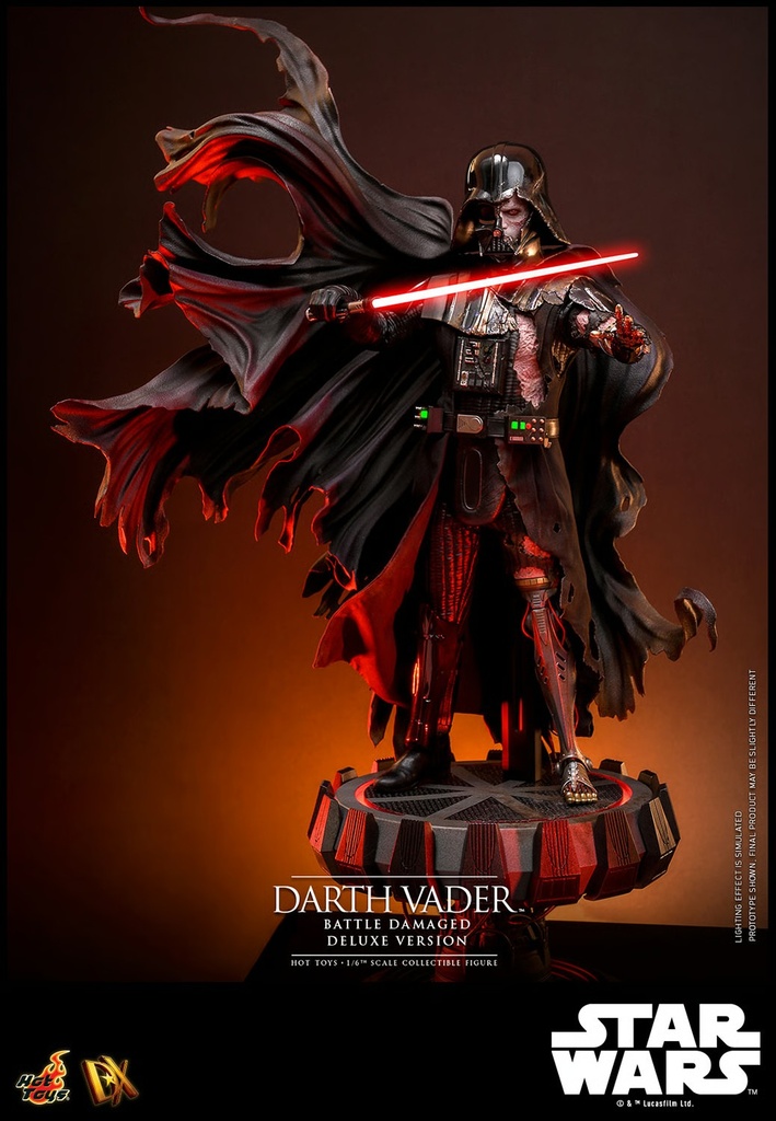 Star Wars DX45 Darth Vader (Battle Damaged Deluxe Version) HOT TOYS - PREVENTA