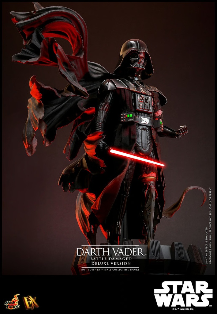 Star Wars DX45 Darth Vader (Battle Damaged Deluxe Version) HOT TOYS - PREVENTA