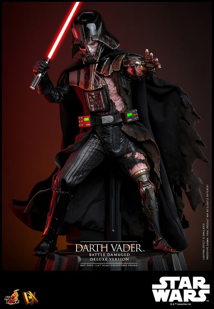 Star Wars DX45 Darth Vader (Battle Damaged Deluxe Version) HOT TOYS - PREVENTA