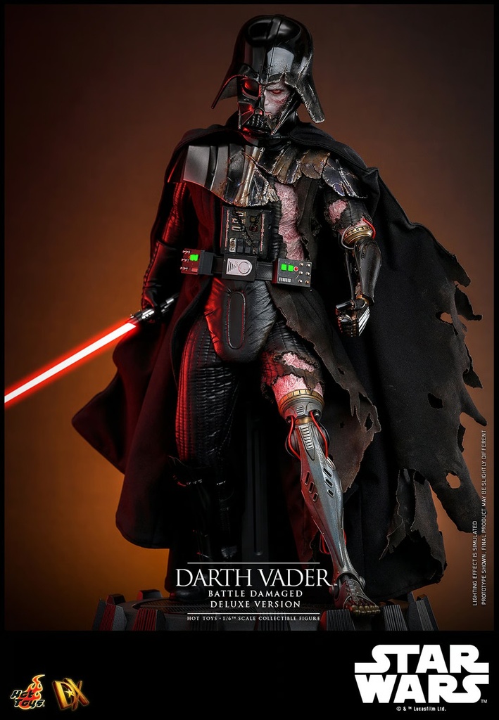 Star Wars DX45 Darth Vader (Battle Damaged Deluxe Version) HOT TOYS - PREVENTA