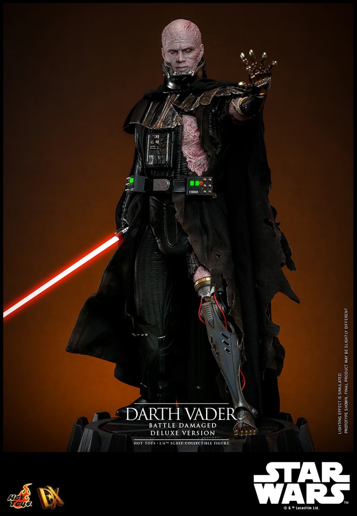 Star Wars DX45 Darth Vader (Battle Damaged Deluxe Version) HOT TOYS - PREVENTA