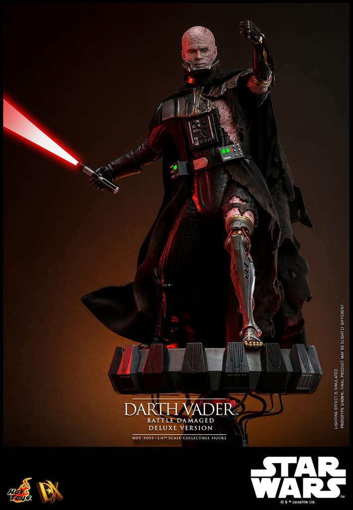Star Wars DX45 Darth Vader (Battle Damaged Deluxe Version) HOT TOYS - PREVENTA