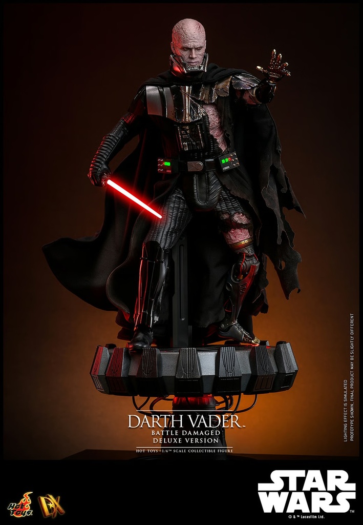 Star Wars DX45 Darth Vader (Battle Damaged Deluxe Version) HOT TOYS - PREVENTA