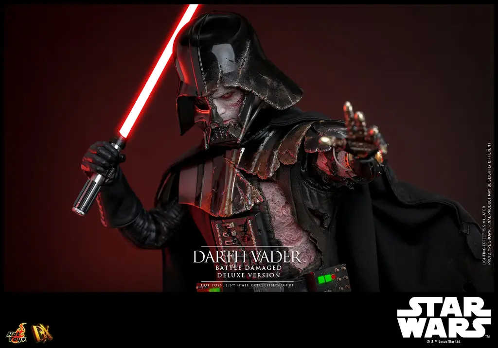 Star Wars DX45 Darth Vader (Battle Damaged Deluxe Version) HOT TOYS - PREVENTA