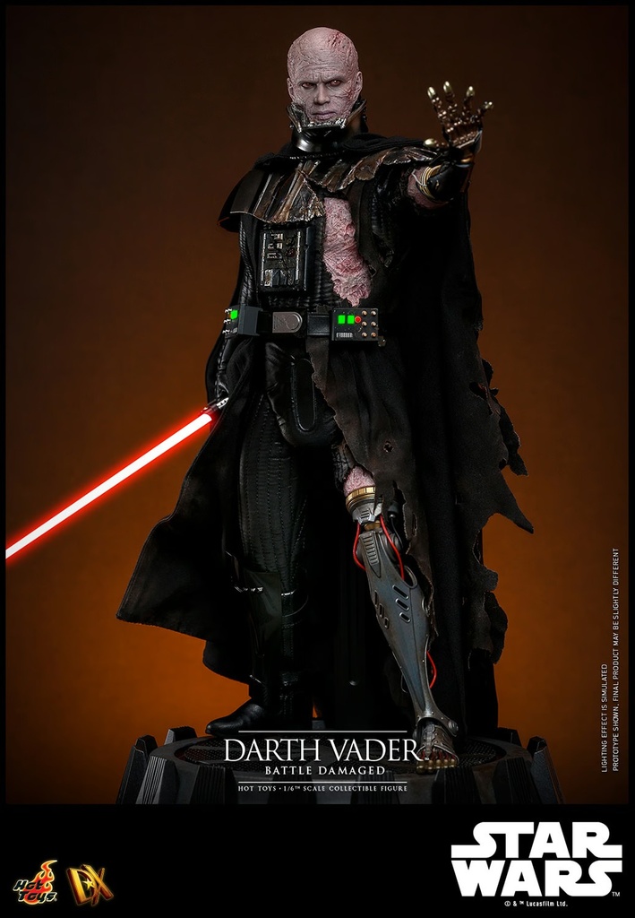Star Wars DX44 Darth Vader (Battle Damaged) HOT TOYS - PREVENTA