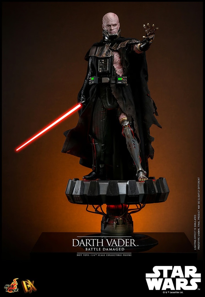 Star Wars DX44 Darth Vader (Battle Damaged) HOT TOYS - PREVENTA