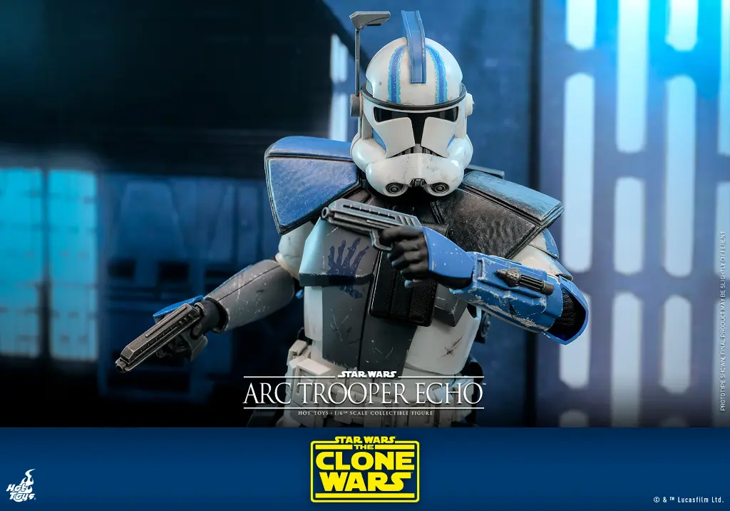 ARC TROOPER FIVES STAR WARS THE CLONE WARS - HOT TOYS - PREVENTA