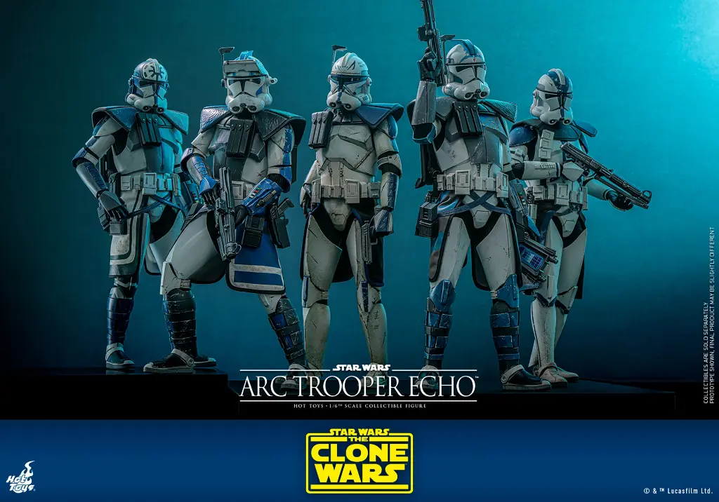 ARC TROOPER FIVES STAR WARS THE CLONE WARS - HOT TOYS - PREVENTA