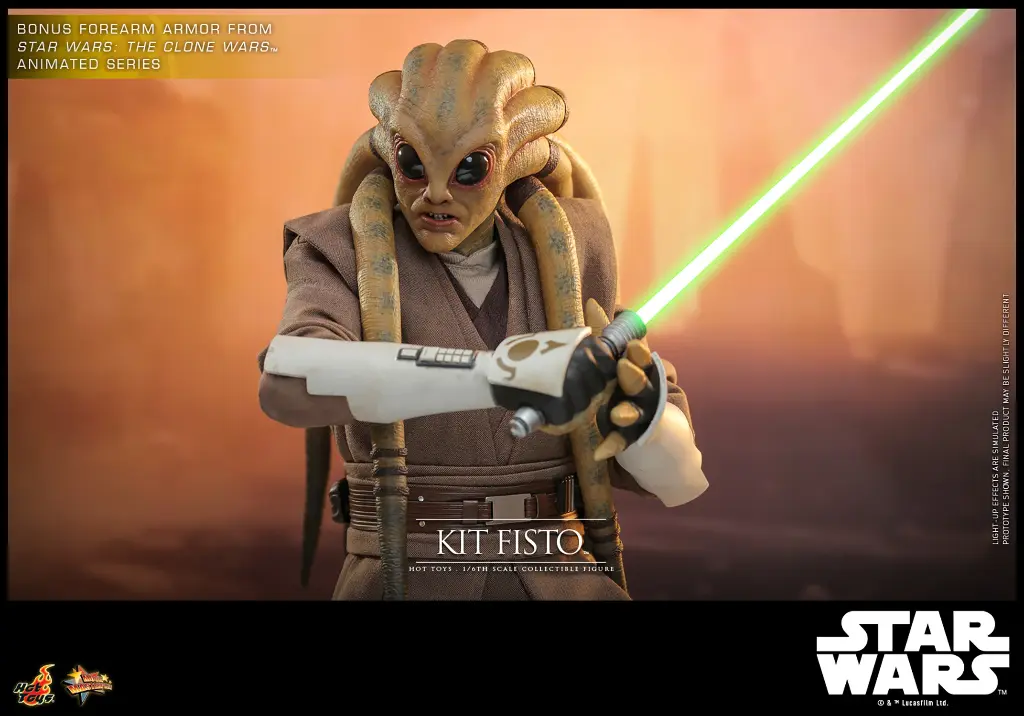 Star Wars Episode III: Revenge of the Sith Kit Fisto - HOT TOYS - PREVENTA