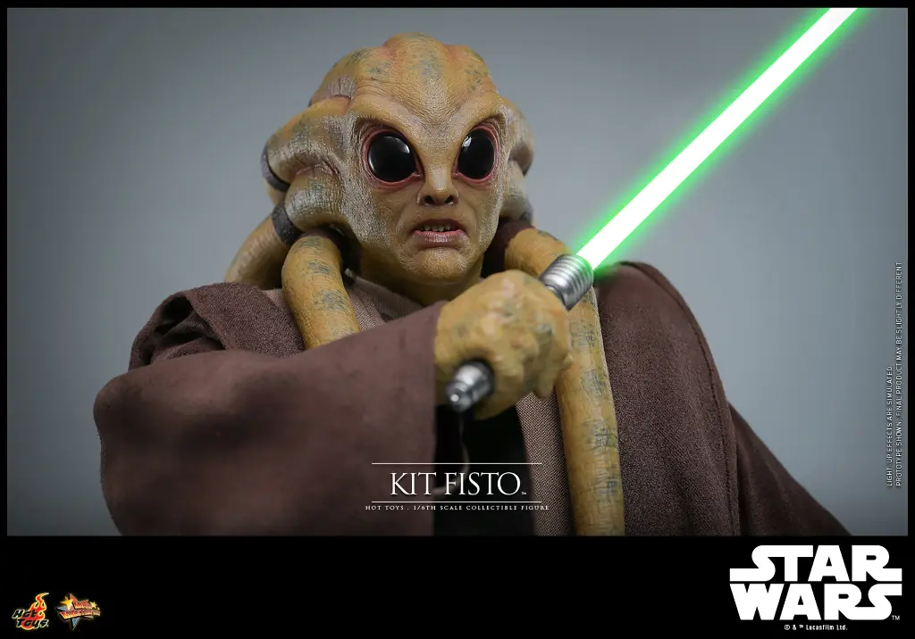Star Wars Episode III: Revenge of the Sith Kit Fisto - HOT TOYS - PREVENTA