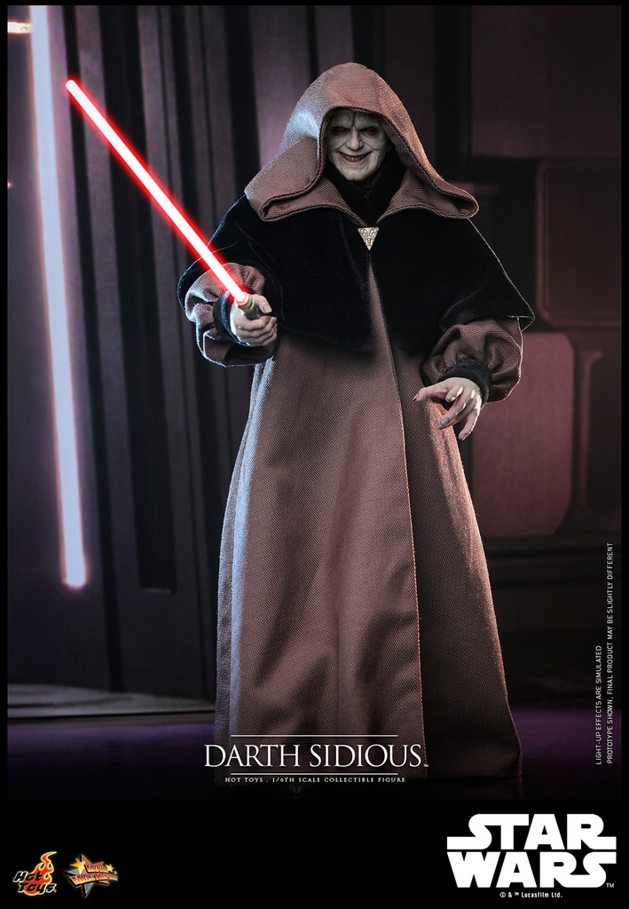 Star Wars Episode III: Revenge of the Sith Darth Sidious - HOT TOYS - PREVENTA
