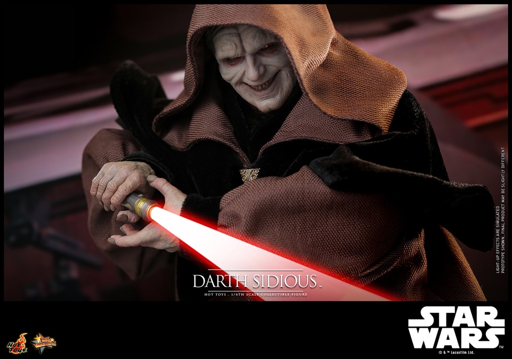 Star Wars Episode III: Revenge of the Sith Darth Sidious - HOT TOYS - PREVENTA
