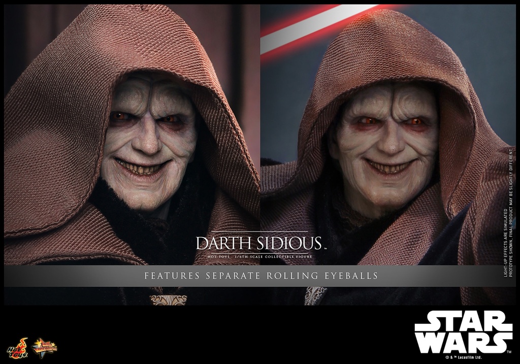 Star Wars Episode III: Revenge of the Sith Darth Sidious - HOT TOYS - PREVENTA