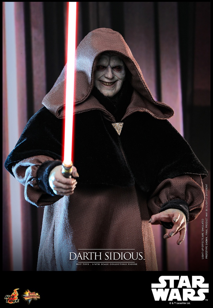 Star Wars Episode III: Revenge of the Sith Darth Sidious - HOT TOYS - PREVENTA