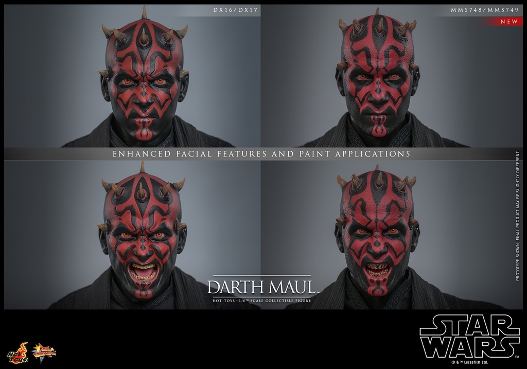 Star Wars: The Phantom Menace Darth Maul - HOT TOYS - PREVENTA