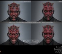 Star Wars: The Phantom Menace Darth Maul with Sith Speeder - HOT TOYS - PREVENTA