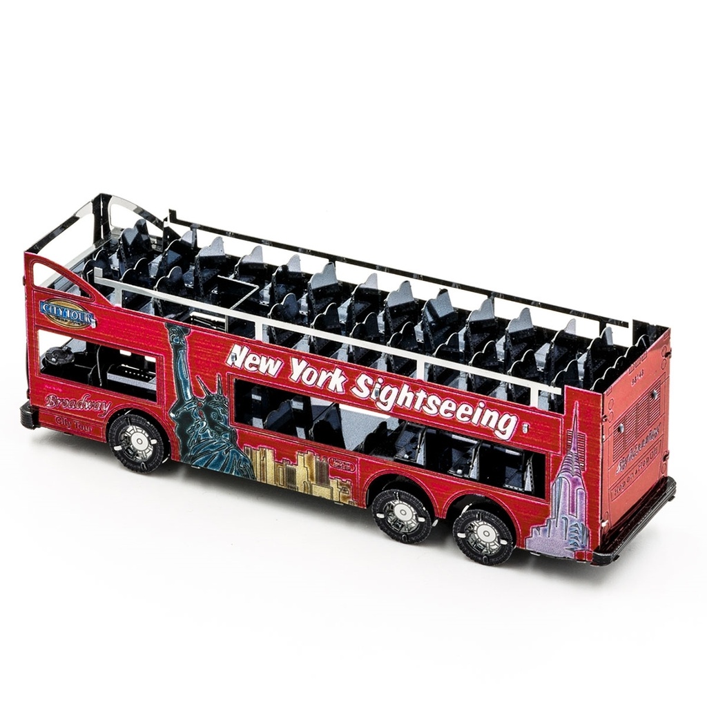 BIG APPLE TOUR BUS - MMS169 - METAL EARTH