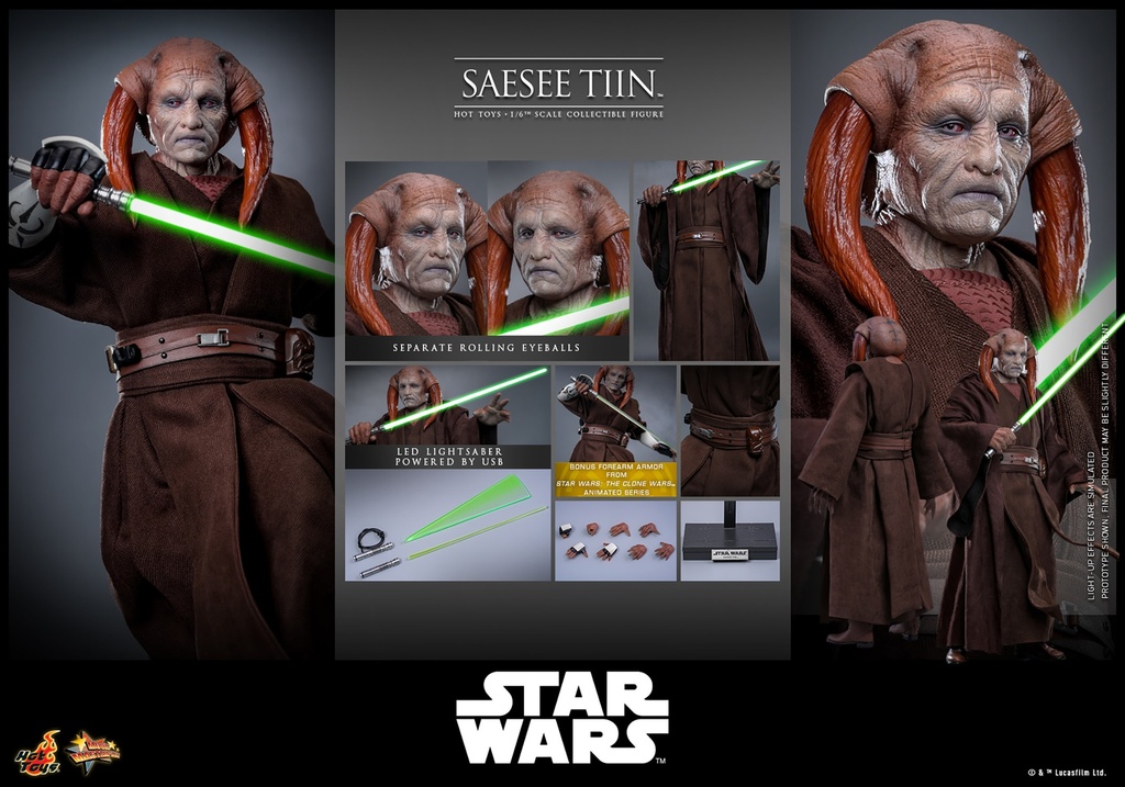 Saesee Tiin "Star Wars Episode III: Revenge of the Sith" HOT TOYS - PREVENTA