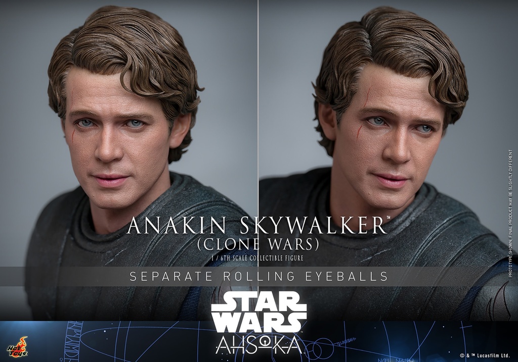 Anakin Skywalker Star Wars: Clone Wars - HOT TOYS - PREVENTA