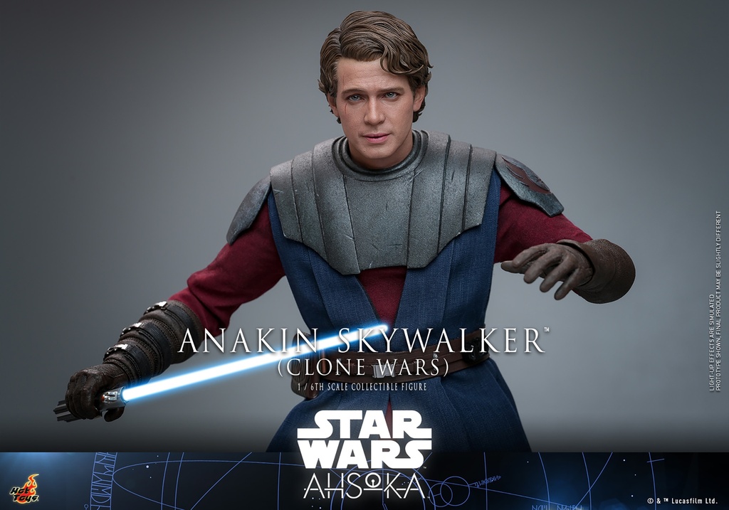 Anakin Skywalker Star Wars: Clone Wars - HOT TOYS - PREVENTA