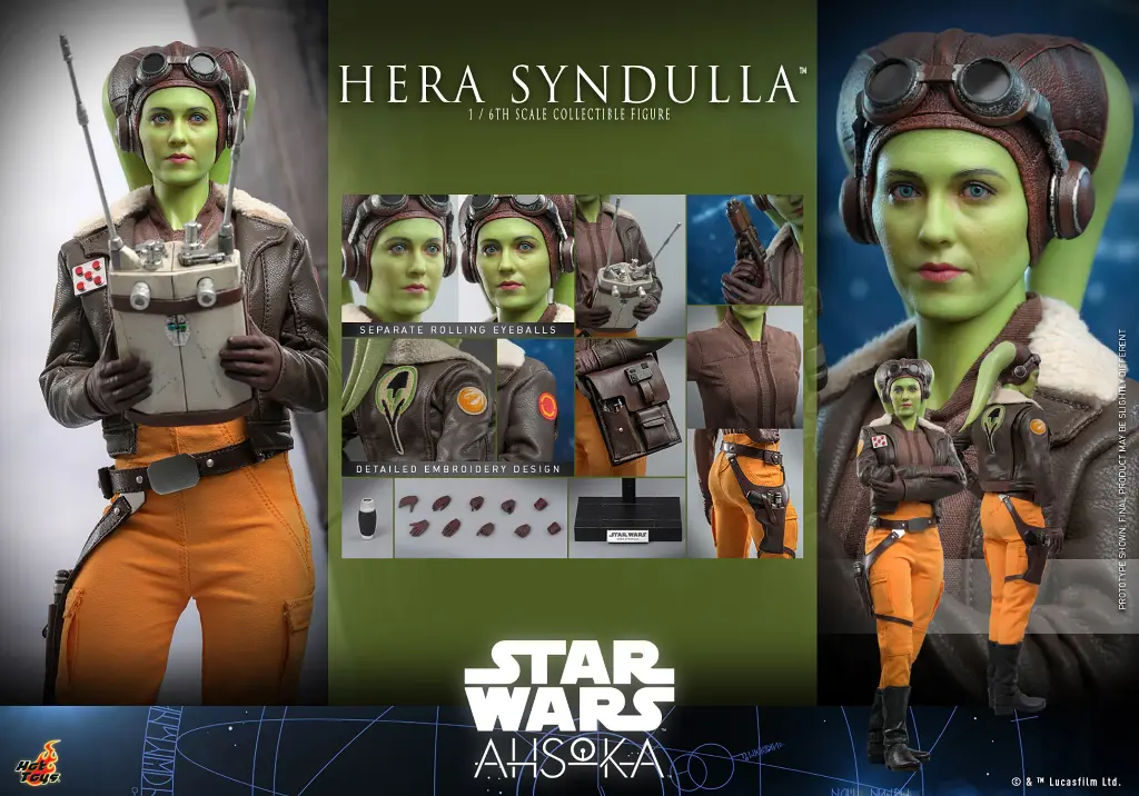 Hera Syndulla Star Wars: Ahsoka - HOT TOYS - PREVENTA