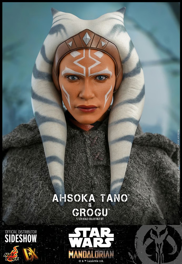 Ahsoka Tano and Grogu The Mandalorian - HOT TOYS