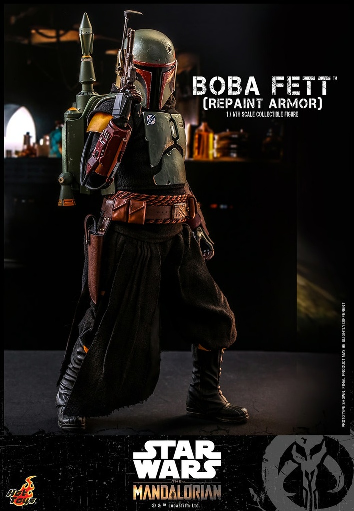Boba Fett (Repaint Armor) The Mandalorian - HOT TOYS