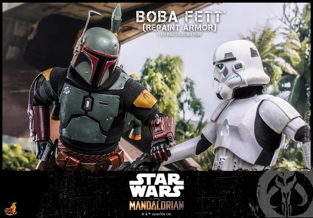 Boba Fett (Repaint Armor) The Mandalorian - HOT TOYS