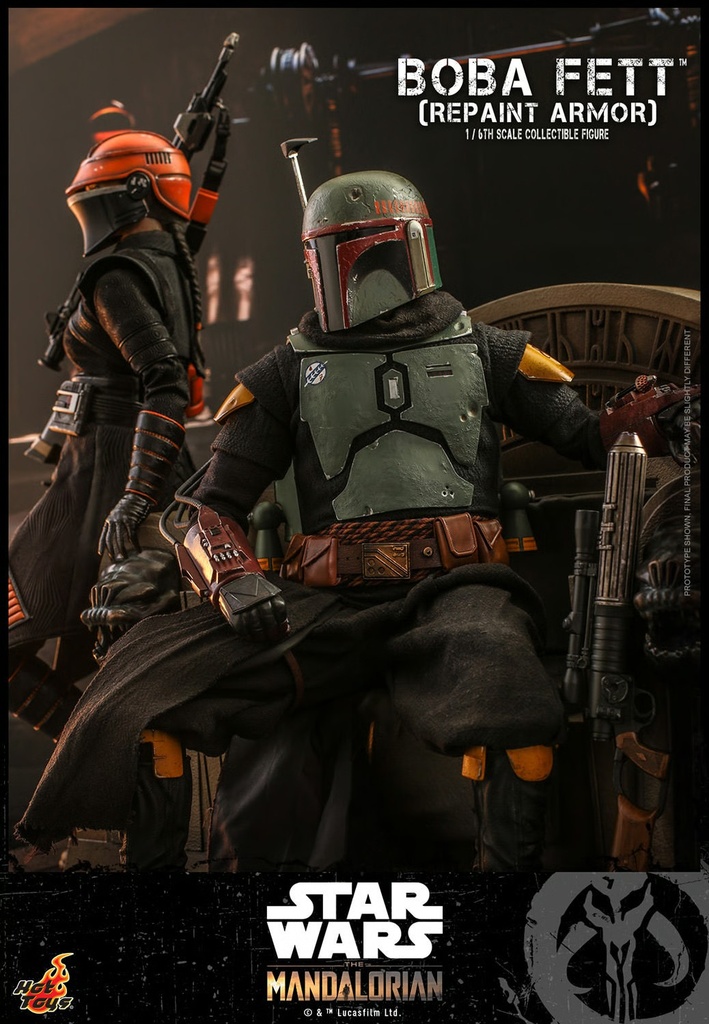 Boba Fett (Repaint Armor) The Mandalorian - HOT TOYS