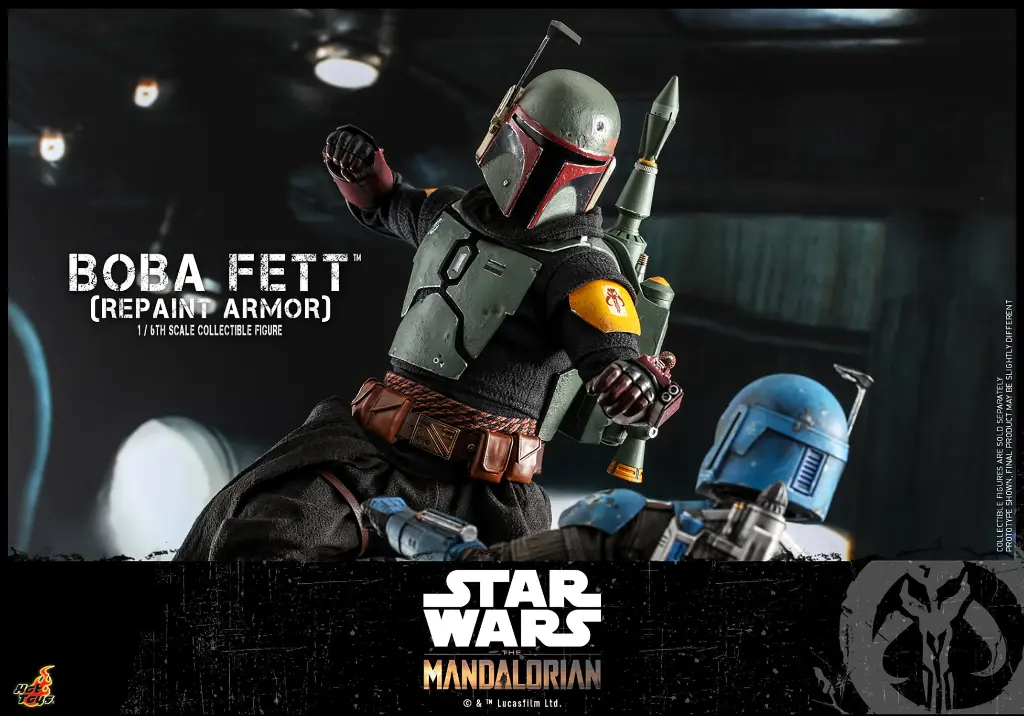 Boba Fett (Repaint Armor) The Mandalorian - HOT TOYS