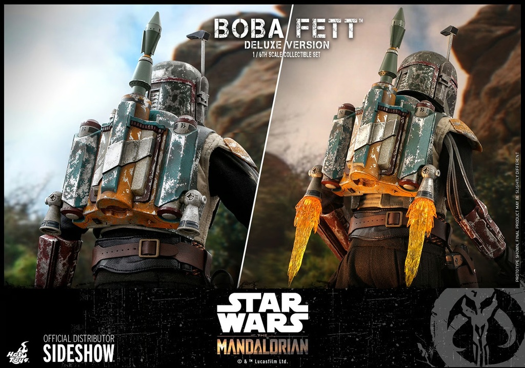 Boba Fett (Deluxe Version) Star Wars: The Mandalorian – HOT TOYS
