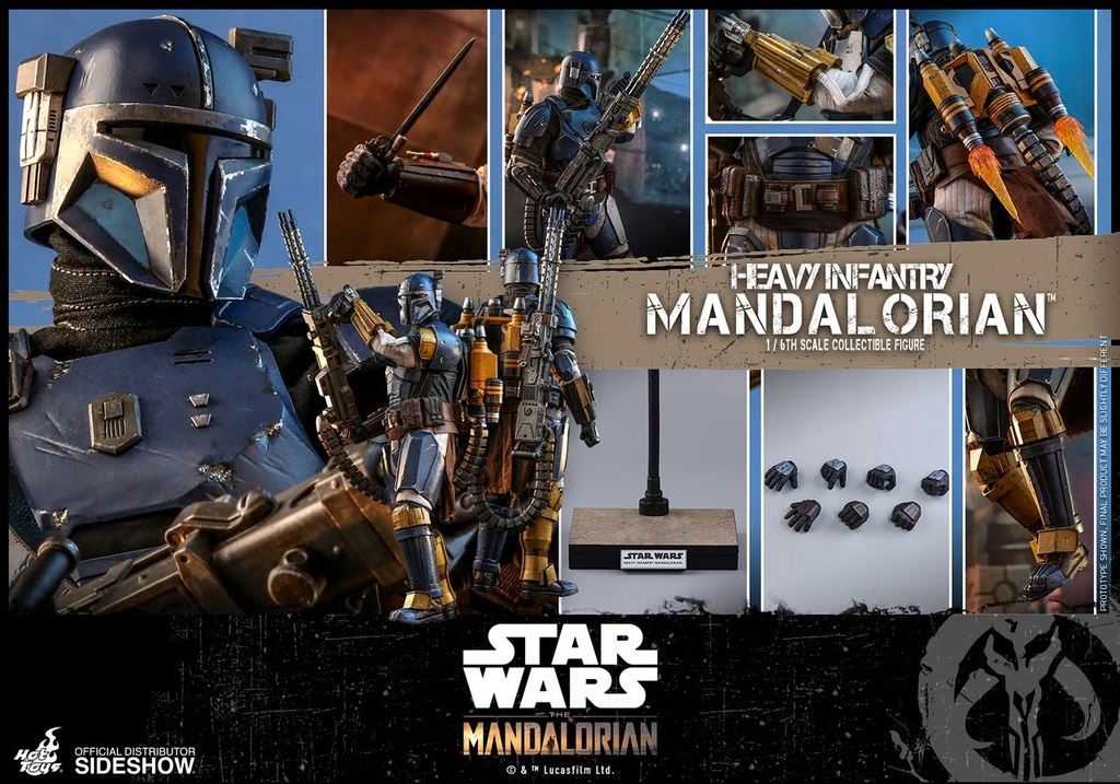 Heavy Infantry Mandalorian 1/6 - HOT TOYS