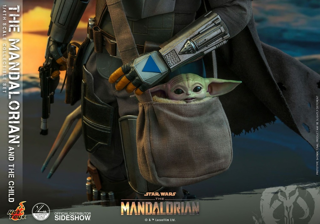 The Mandalorian and The Child The Mandalorian - Quarter Scale - HOT TOYS