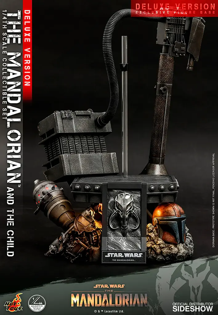 The Mandalorian and The Child (Deluxe) Quarter Scale - HOT TOYS