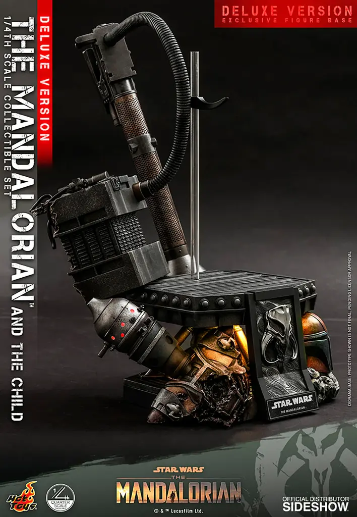 The Mandalorian and The Child (Deluxe) Quarter Scale - HOT TOYS