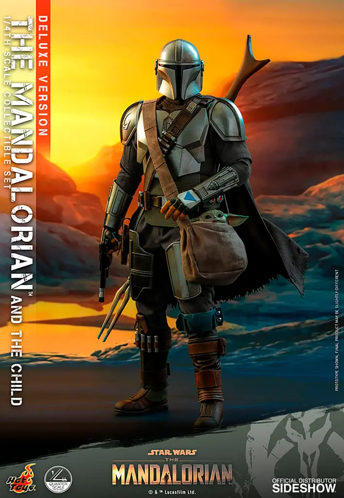 The Mandalorian and The Child (Deluxe) Quarter Scale - HOT TOYS