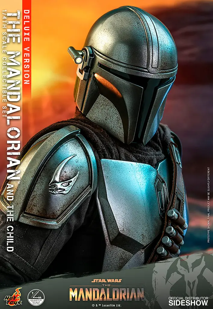 The Mandalorian and The Child (Deluxe) Quarter Scale - HOT TOYS