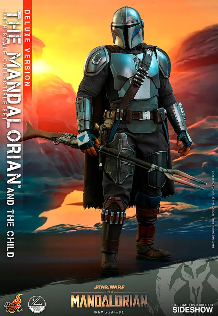 The Mandalorian and The Child (Deluxe) Quarter Scale - HOT TOYS