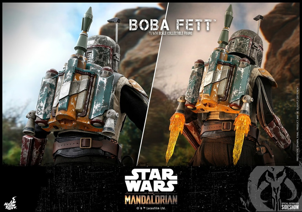 Boba Fett Star Wars: The Mandalorian - HOT TOYS