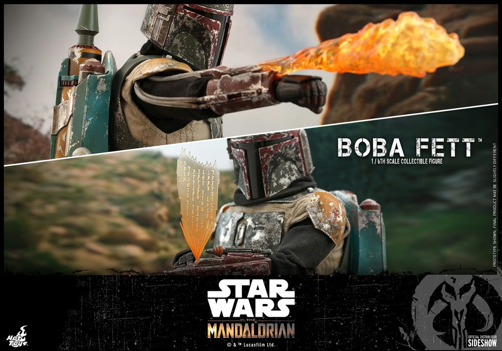 Boba Fett Star Wars: The Mandalorian - HOT TOYS