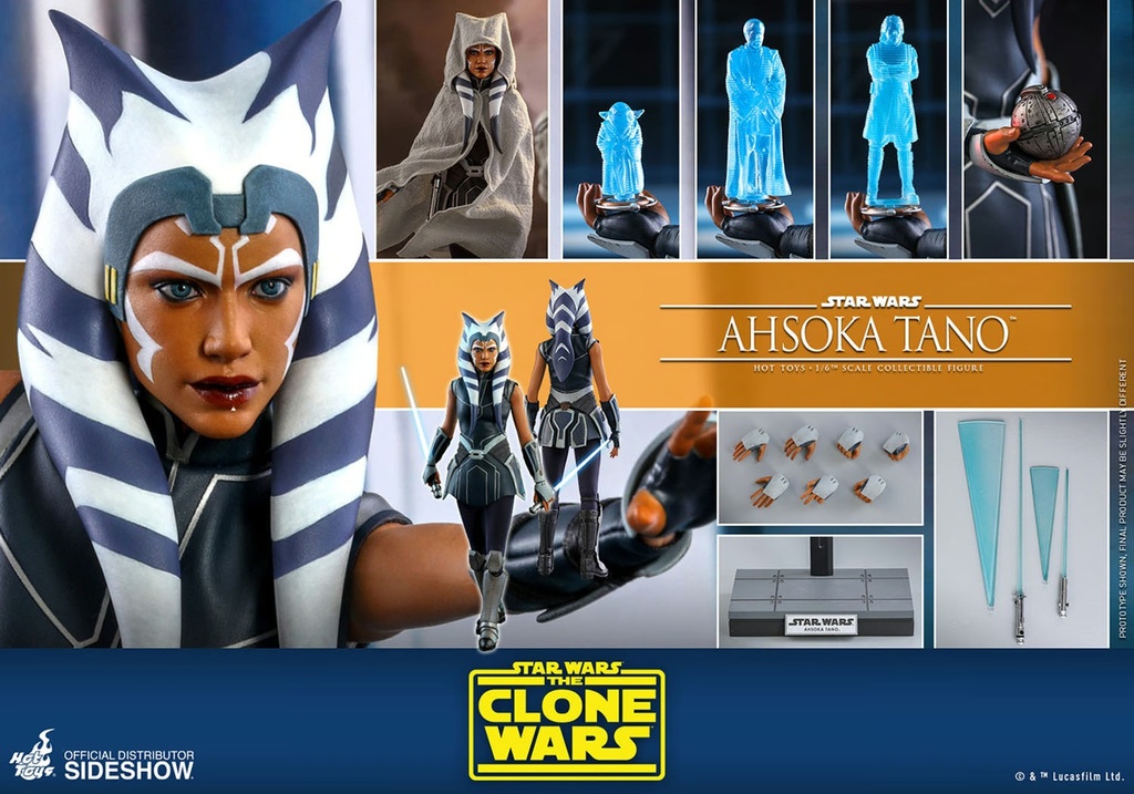Ahsoka Tano The Clone Wars - HOT TOYS